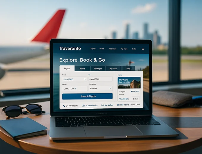 Traveronto – Travel Booking Platform