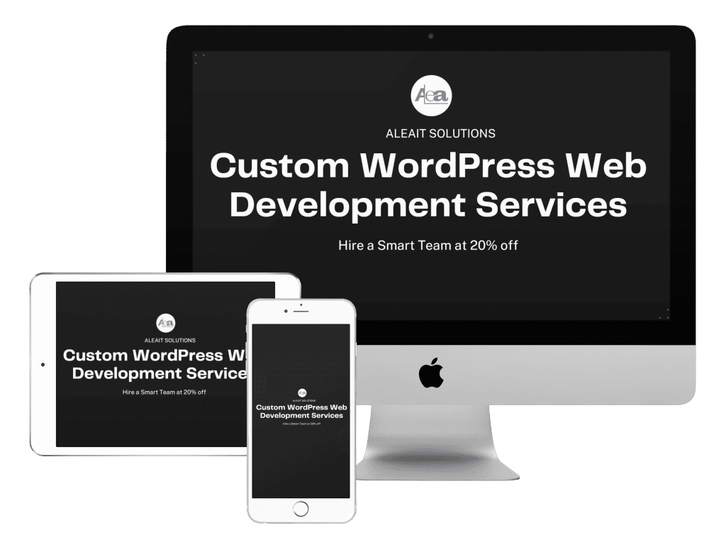 Custom WordPress Web Development Services