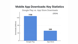 Mobile App Downloads: Key Statistics 