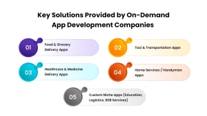 Key Solutions Provided by On-Demand App Development Companies