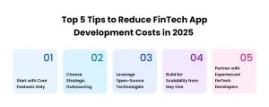 Top 5 Tips to Reduce FinTech App Development Costs in 2025