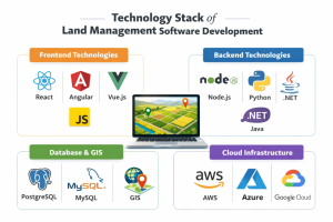 Technology Stack of Land Management Software Development 
