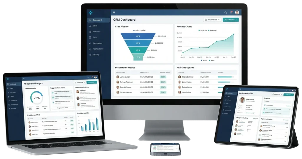 Improving Sales Efficiency with an AI-Enabled CRM Platform