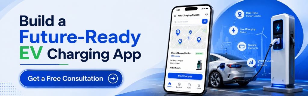 ev charging app development