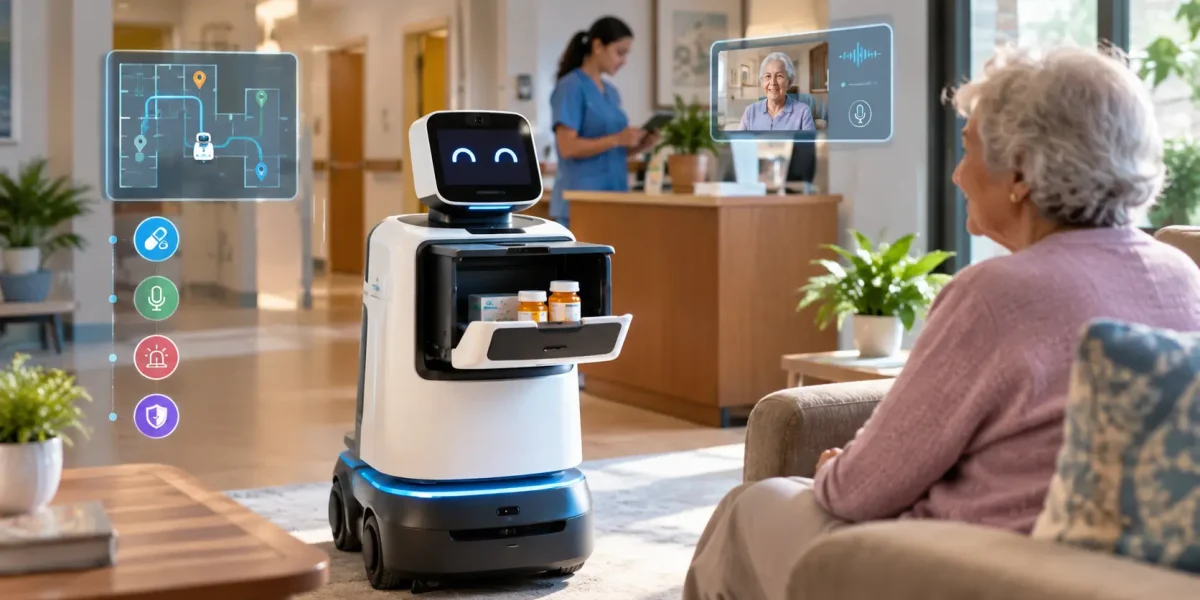AI Rover for Medication Delivery in Assisted Living Alea