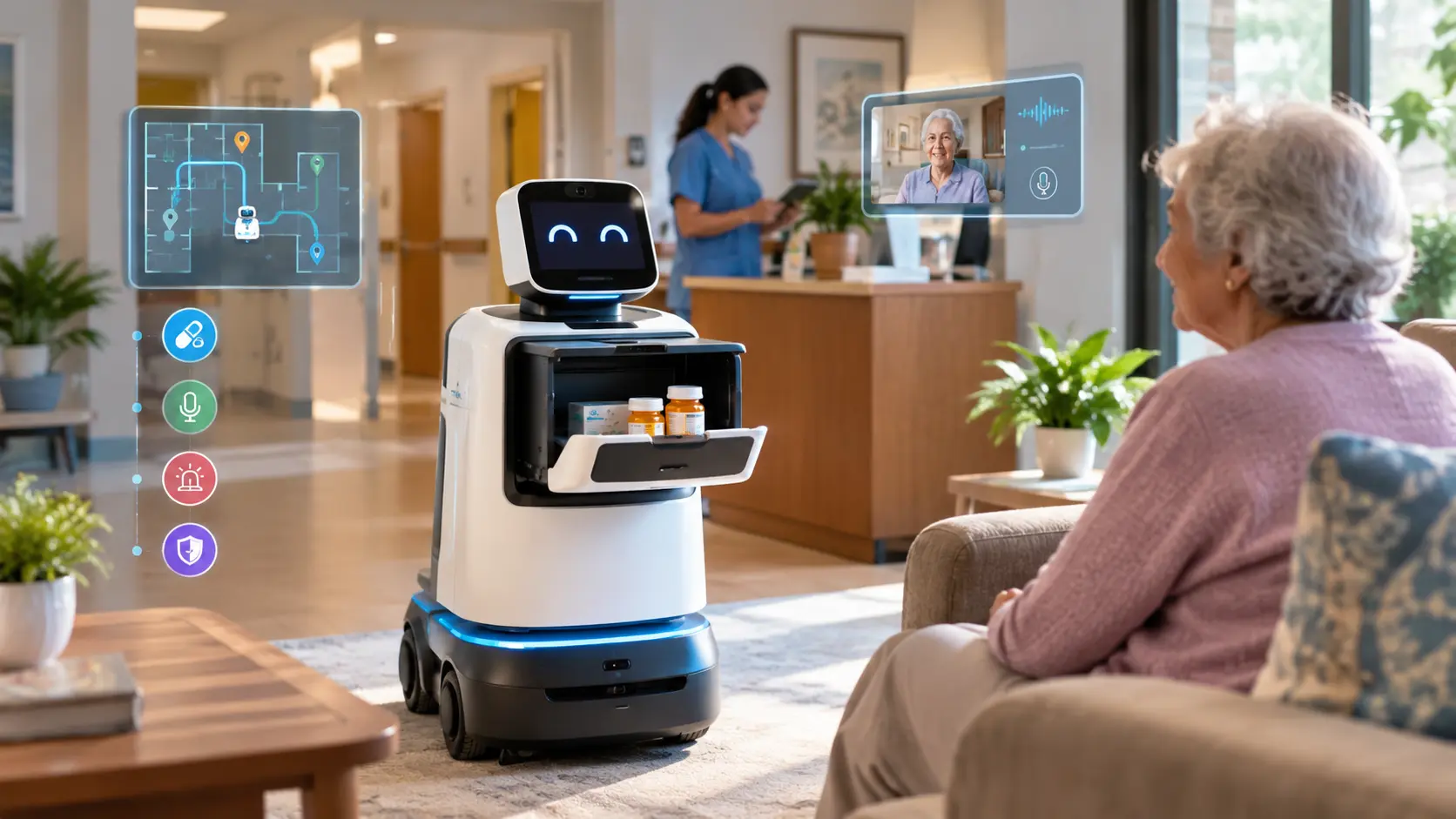 AI Rover Automates Medication Delivery in Assisted...